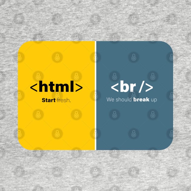 Coding Cards, Colorful Graphics Filled With HTML Coding Jokes by ScienceCorner